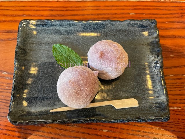 Mochi passion fruit ice cream