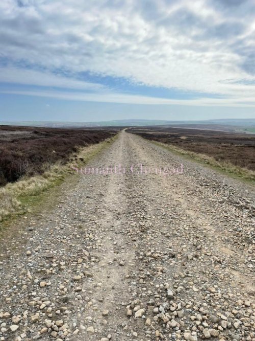 Rocky cycle track