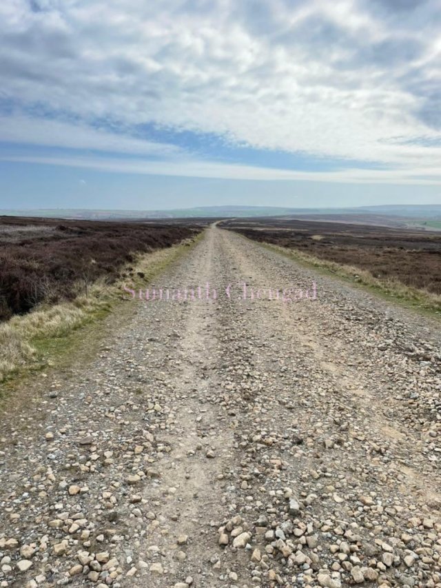 Rocky cycle track