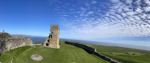 Scarbourough castle panorama