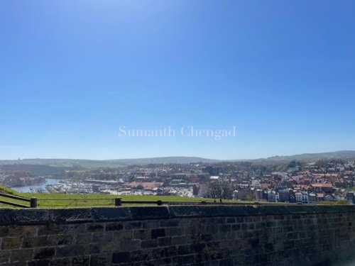 Panoramic view of Whitby